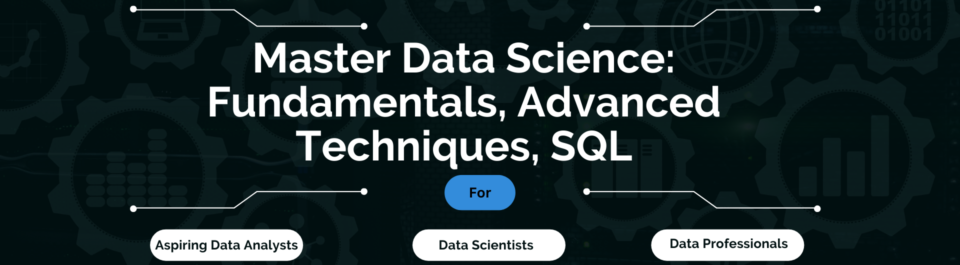 Master Data Science: Fundamentals, Advanced Techniques, SQL.